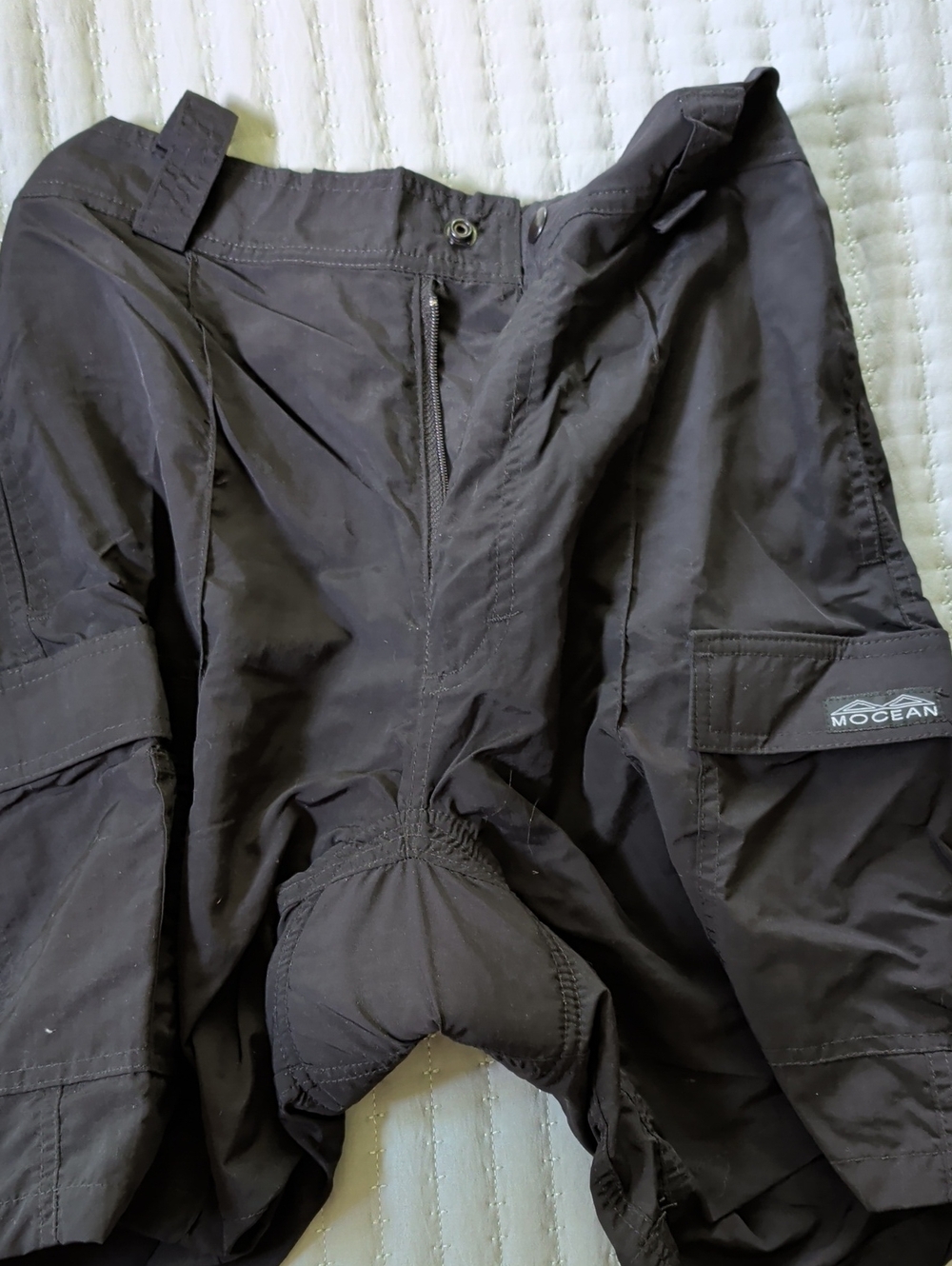 Men's Black Cargo Pants -